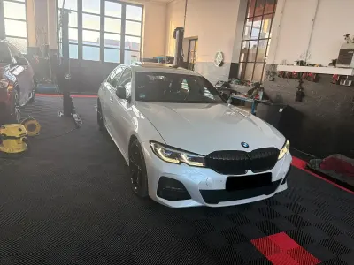 Gebraucht BMW 320 M Sport 190 PS (139 kW) 2019 Weiß Limousine