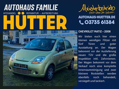 Gebraucht Chevrolet Matiz 52 PS (38 kW) 2008 Grün Kleinwagen