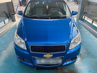 Gebraucht Chevrolet Aveo 2009 Blau Kleinwagen