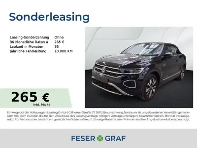 Gebraucht VW T-Roc Cabriolet Goal 116 PS (85 kW) 2025 Schwarz Cabrio