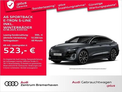 Gebraucht Audi e-tron Sportback Ambiente 210 kW (286 PS) 2025 Daytonagrau perleffekt SUV