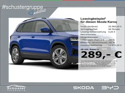 Neu Skoda Karoq 150 PS (110 kW) 2026 Energyblau SUV