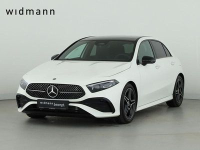 Gebraucht Mercedes A200 Night 150 PS (110 kW) 2025 Unilack polarweiß Limousine