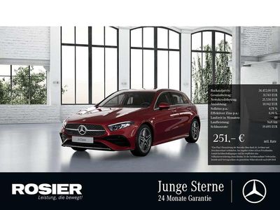 Gebraucht Mercedes A250 Advanced Plus 163 PS (119 kW) 2025 Rot / manufaktur patagonienrot Limousine