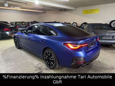 gebraucht BMW i4 M50 Frozen Blue, Carbon Vollllll NP:98.000,-€