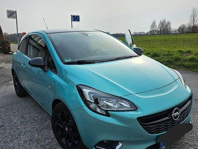 Gebraucht Opel Corsa Color Edition 90 PS (66 kW) 2015 Grün Kleinwagen