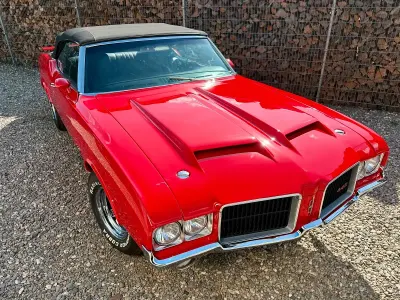 Gebraucht Oldsmobile Cutlass 365 PS (268 kW) 1971 Rot Cabrio