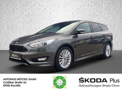 gebraucht Ford Focus Turnier 1.5 Eco Boost Titanium/NAVI/BI-Xen