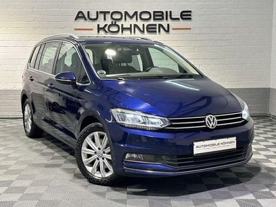 Gebraucht VW Touran Highline 190 PS (139 kW) 2018 Blau Van / Kleinbus