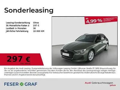 Distriktgrün metallic Gebraucht 2025 Audi A3 Ambiente Limousine | 36.490 € (Superpreis)