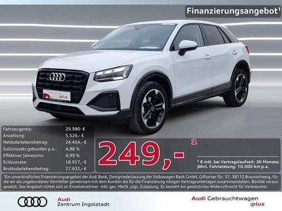 Gebraucht Audi Q2 Advanced Plus 116 PS (85 kW) 2024 Gletscherweiß metallic SUV