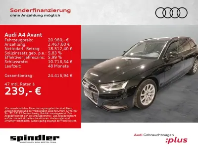 Gebraucht Audi A4 Advanced 150 PS (110 kW) 2022 Mythosschwarz metallic Kombi