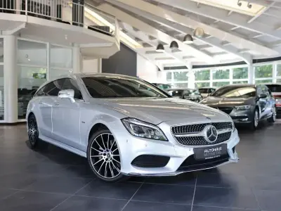 Gebraucht Mercedes CLS350 Shooting Brake AMG line 258 PS (189 kW) 2017 Silber Kombi