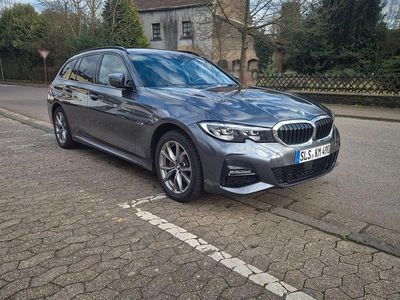 Gebraucht BMW 320e Sport Line 204 PS (150 kW) 2022 Grau Kombi