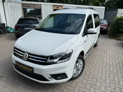 Gebraucht VW Caddy Maxi Comfortline 150 PS (110 kW) 2019 Weiß Van / Kleinbus