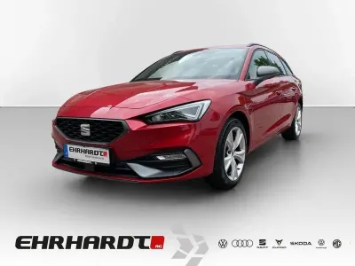 Używany Seat Leon FR 204 KM (150 kW) 2023 Czerwony Kombi