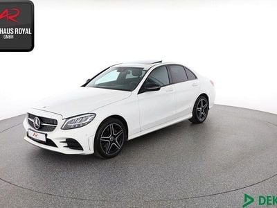 Gebraucht Mercedes C180 AMG 156 PS (114 kW) 2020 Polarweiss Limousine