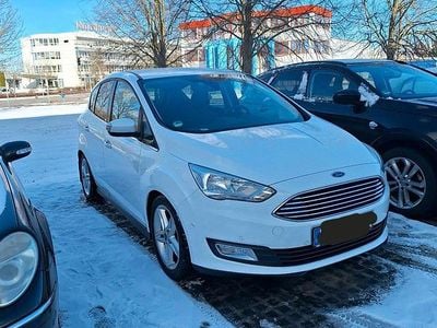 Gebraucht Ford C-MAX 125 PS (91 kW) 2016 Weiß Van / Kleinbus