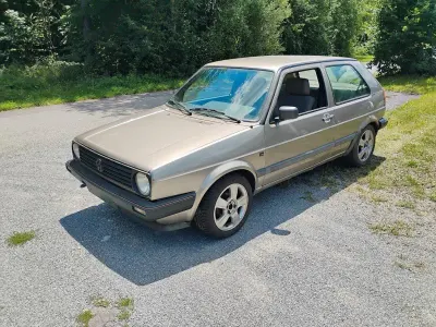 Gebraucht VW Golf II 70 PS (51 kW) 1990 Gold Kleinwagen