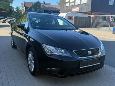 Second-hand Seat Leon Style 125 CP (91 kW) 2015 Negru Berlinǎ