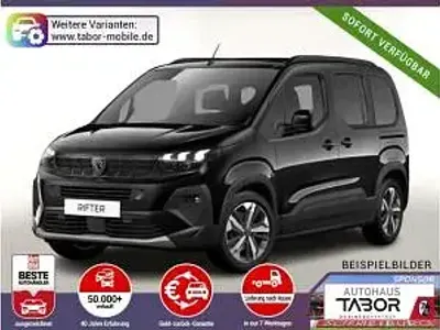 Neu Peugeot Rifter 131 PS (96 kW) 2026 Schwarz (perla nera schwarz metallic) Van / Kleinbus