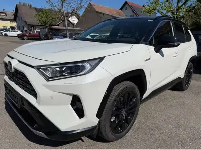 Gebraucht Toyota RAV4 Hybrid Style 222 PS (163 kW) 2020 Perlweiß SUV