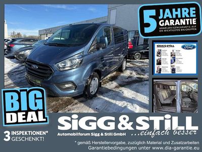 Chromablau metallic Gebraucht 2022 Ford Transit Custom Trend Kombi | 26.890 € (Etwas zu teuer)