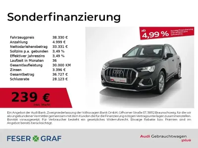 Usata Audi Q3 Advanced Plus 150 CV (110 kW) 2025 Nero SUV