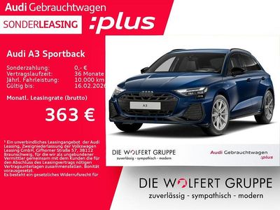 Ascariblau metallic Gebraucht 2025 Audi A3 Sportback e-tron S-Line Kleinwagen | 42.499 € (Fairer Preis)