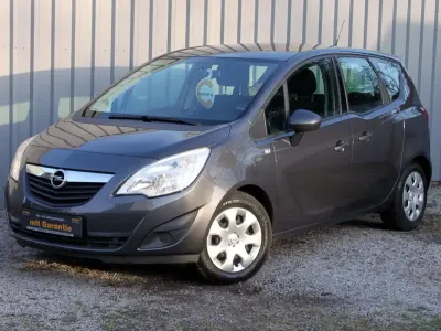 Gebraucht Opel Meriva Selection 101 PS (74 kW) 2012 Karbongrau Van / Kleinbus