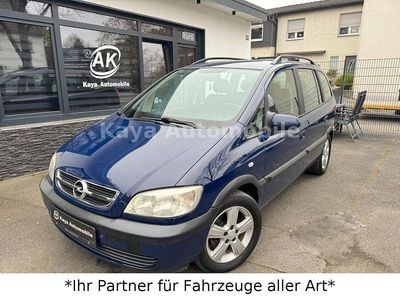 Gebraucht Opel Zafira Edition 125 PS (91 kW) 2004 Blau Van / Kleinbus