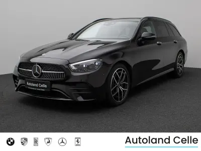 Gebraucht Mercedes E220 AMG 200 PS (147 kW) 2024 Obsidianschwarz metallicschwarz Limousine