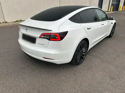 Gebraucht Tesla Model 3 Performance 377 kW (513 PS) 2021 Weiß Limousine