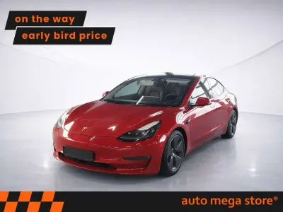 Gebraucht Tesla Model 3 258 kW (351 PS) 2021 Rot Limousine