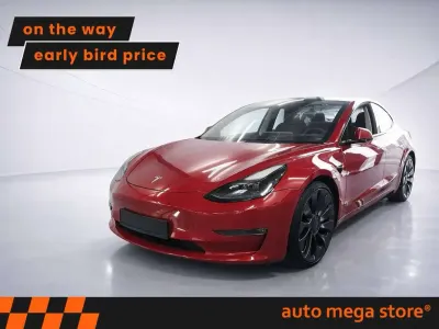 Usado Tesla Model 3 Performance 392 kW (534 HP) 2022 Vermelho Sedan