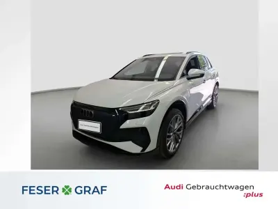 Gebraucht Audi Q4 e-tron S-Line 250 kW (340 PS) 2024 Gletscherweiß SUV