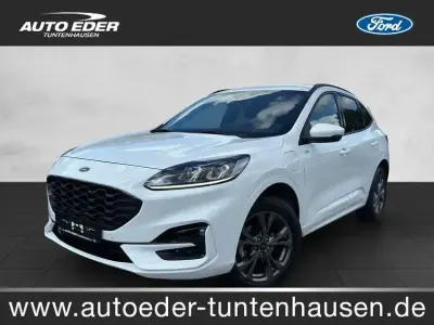 Gebraucht Ford Kuga ST-Line 225 PS (165 kW) 2022 Frostweiß (metallic) SUV