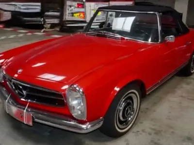 Gebraucht Mercedes 230 Classic 1965 Rot Cabrio