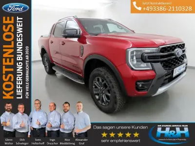 Gebraucht Ford Ranger Wildtrack 2023 Rot Pickup