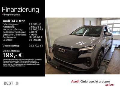 Gebraucht Audi Q4 e-tron Advanced 150 kW (204 PS) 2023 Grau SUV