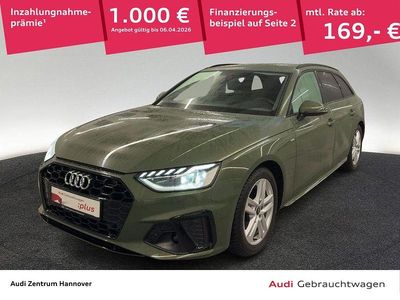 Gebraucht Audi A4 S-Line 204 PS (150 kW) 2024 Distriktgrün metallic Kombi