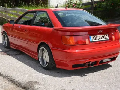 Gebraucht Audi Coupé Sport 136 PS (100 kW) 1989 Rot Coupé