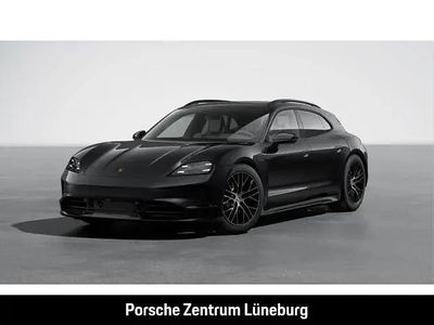 Tiefschwarzmetallic Neu 2025 Porsche Taycan Sport Turismo Limousine | 141.545 €