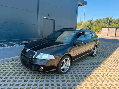 Gebraucht Skoda Octavia vRS 170 PS (125 kW) 2008 Schwarz Kombi