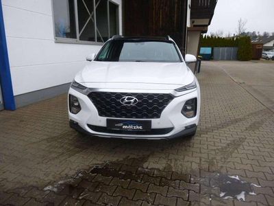 Gebraucht Hyundai Santa Fe Premium 200 PS (147 kW) 2019 Weiß SUV