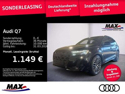 Schwarz Neu 2025 Audi Q7 S-Line SUV | 99.480 € (Etwas zu teuer)