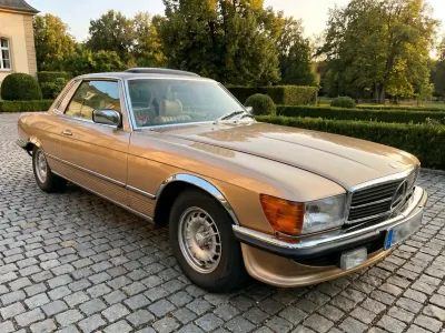 Używany Mercedes SLC450 218 KM (160 kW) 1979 Złoty Coupe