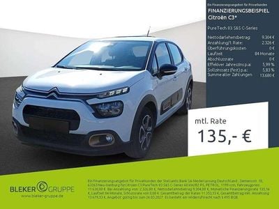 Gebraucht Citroën C3 PureTech 82 PS (60 kW) 2023 Lack weiss banquise/deckende lackierung Limousine