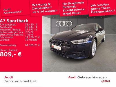 Gebraucht Audi A7 Sport 286 PS (210 kW) 2025 Blau Limousine