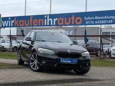 Usata BMW 118 Advantage 136 CV (100 kW) 2018 Nero Utilitaria